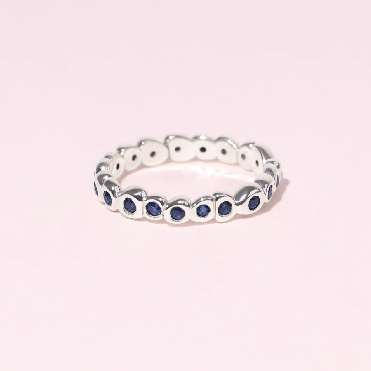 ANILLO MINI CLASTO ZAFIROS