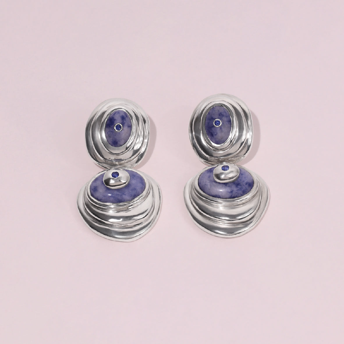 PENDIENTES MONOLITO ZAFIRO