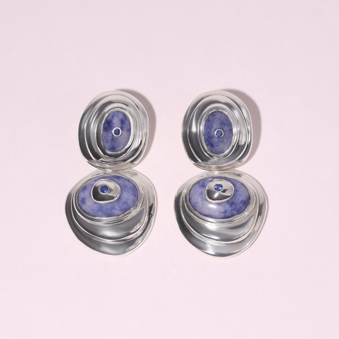 PENDIENTES MONOLITO ZAFIRO