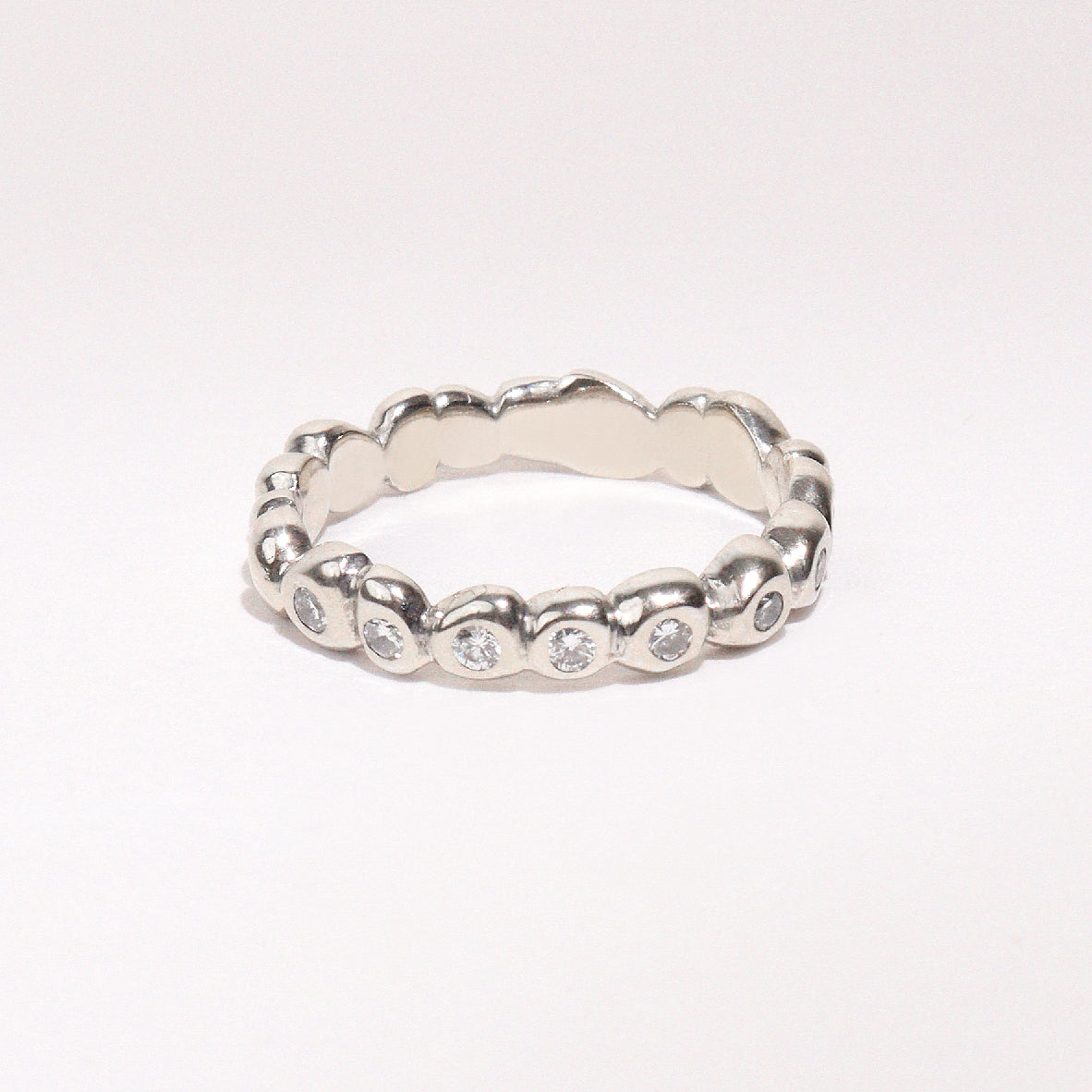ANILLO MINI CLASTO DIAMANTES