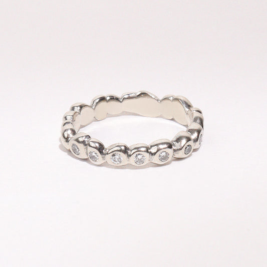ANILLO MINI CLASTO DIAMANTES